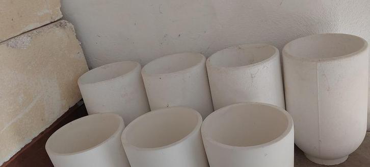 Smeltkroezen voor o.a. glas (1200-1250 graden), Hobby en Vrije tijd, Overige Hobby en Vrije tijd, Nieuw, Ophalen