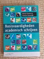 Basisvaardigheden academisch schrijven - Goosen/Schoordijk, Ophalen of Verzenden, Zo goed als nieuw, WO, Maartje Goosen en Francien Schoordijk