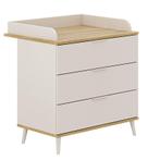 Paidi - Transland Commode Hazel Beige - Eiken, Ophalen, 50 tot 70 cm, 90 tot 105 cm, 100 cm of meer