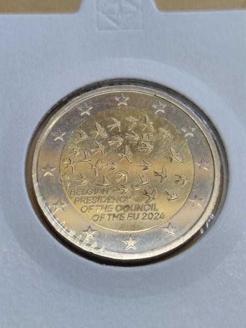 2 Euro voorzitterschap Europesche raad 2024 - België, Postzegels en Munten, Munten | Europa | Euromunten, Losse munt, 2 euro, België