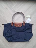 Longchamp tas maat L, Ophalen of Verzenden, Nieuw, Blauw, Handtas