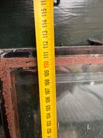 Dubbel glas - 110x105cm - Gratis ophalen!, Doe-het-zelf en Verbouw, Glas en Ramen, Ophalen, Gevelraam of Ruit, Gebruikt, 80 tot 120 cm