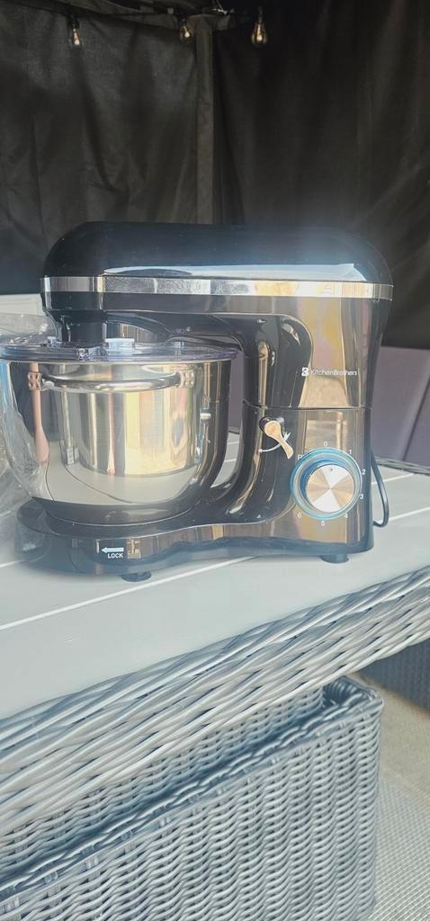 KitchenBrothers Keukenmachine -  Nieuw!, Witgoed en Apparatuur, Keukenmixers, Zo goed als nieuw, 4 liter of meer, 3 snelheden of meer