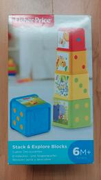 Nieuw, cadeautip: Fisher Price stapelblokken - stack and exp, Ophalen of Verzenden, Nieuw