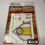 Stempel sheena groot huis 2, Ophalen of Verzenden, Zo goed als nieuw, Houten stempel