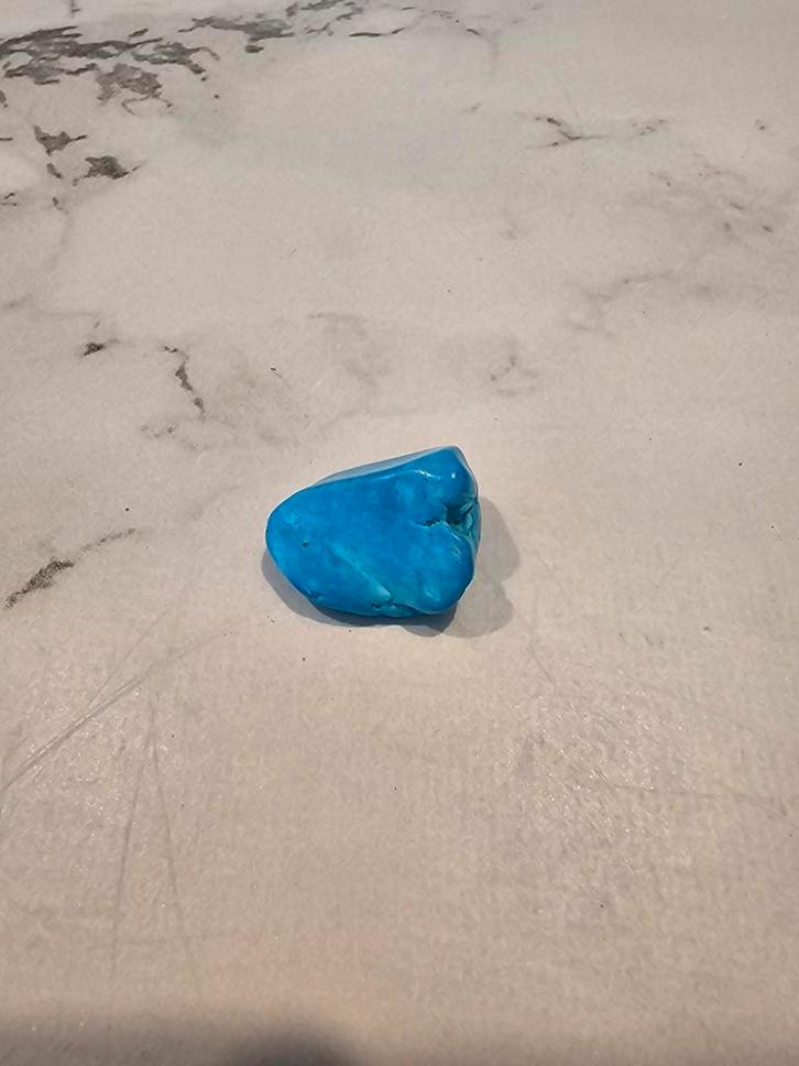 Gekleurde Howliet uit Peru, Sieraden, Tassen en Uiterlijk, Edelstenen, Zo goed als nieuw, Ophalen of Verzenden