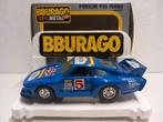 Porsche 935 Turbo blauw Bburago metal 1:18 KRD, Ophalen of Verzenden, Zo goed als nieuw, Auto, Bburago