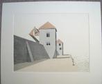 Gert Strengholt (1948) - Zuidwal II - litho e.a. 1983, Antiek en Kunst, Kunst | Litho's en Zeefdrukken, Ophalen