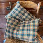 Engelse SET Tweed kussens Checkers/Herringbone, Huis en Inrichting, Westdijk 41 3241GT Middelharnis, Ophalen of Verzenden, Info@hetlijstjevanbrocante.nl
