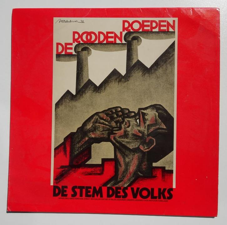 LP: De Rooden Roepen - De Stem des Volks, Cd's en Dvd's, Vinyl | Nederlandstalig, Gebruikt, Overige genres, Overige formaten, Ophalen of Verzenden