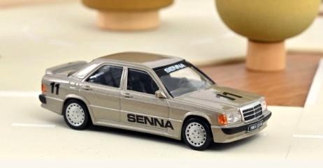 Mercedes Benz 190E 2.3 16 Senna, 1/43, Norev Jet Car, Hobby en Vrije tijd, Modelauto's | 1:43, Nieuw, Auto, Norev, Ophalen of Verzenden