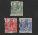 1915 serie-BRITS HONDURAS-kolonie met opdruk-violet, Ophalen of Verzenden, Postfris, Midden-Amerika