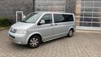 Mooie transporter T5 2.5 5 cyl automaat, Auto's, Zwart, Volkswagen, Leder, Diesel