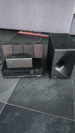 Harman Kardon Receiver met Infinity 5.1 surround speakerset, Overige merken, 70 watt of meer, Gebruikt, 5.1-systeem