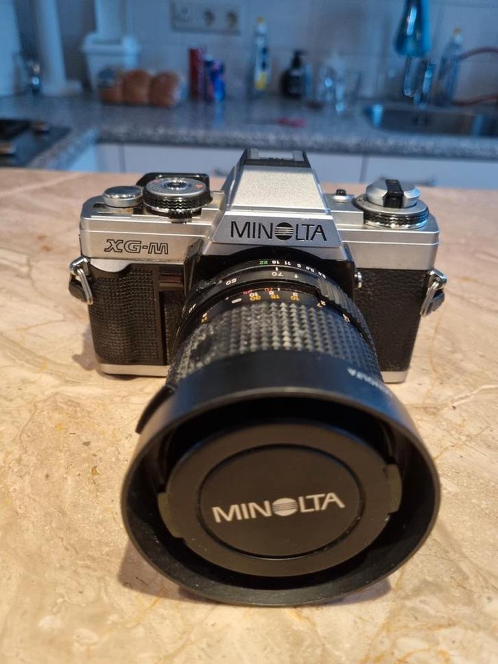 Minolta XG-M met Lens, Audio, Tv en Foto, Fotocamera's Analoog, Gebruikt, Spiegelreflex, Minolta, Ophalen