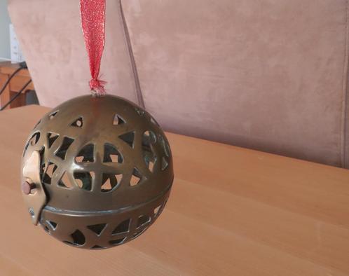 GEURBAL / Koper / Potpourri Bol, Kerstbal., Antiek en Kunst, Antiek | Koper en Brons, Koper, Ophalen