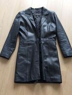 Dames Leren jas vintage  - zwart, Ophalen of Verzenden, Zo goed als nieuw, Zwart