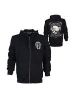 hoodie met rits, lucky 13, vest, dead skull, biker, rocker, Zwart, Nieuw, Overige maten, Ophalen of Verzenden