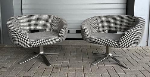 2 Cappellini Rive Droite design fauteuils, Huis en Inrichting, Fauteuils, Gebruikt, 50 tot 75 cm, 75 tot 100 cm, Ophalen