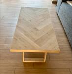 Eikenhouten salontafel 100x50cm, Huis en Inrichting, Ophalen, 100 tot 150 cm, Eikenhout, 50 tot 100 cm