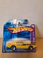 Hotwheels 69 Pontiac GTO geel (kaart beschadigd), Ophalen of Verzenden, Nieuw