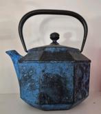 Blauwe Japanse theepot, Ophalen of Verzenden, Gebruikt, Overige stijlen, Overige typen