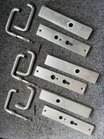 te koop; Hoppe veiligheid beslag 3 sets, Doe-het-zelf en Verbouw, Hang- en Sluitwerk, Ophalen of Verzenden, Gebruikt, Rvs, Overige typen