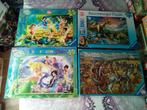 2X wilde westen indianen / 2X disney faries / dinosaurussen, Hobby en Vrije tijd, Denksport en Puzzels, Ophalen, Minder dan 500 stukjes