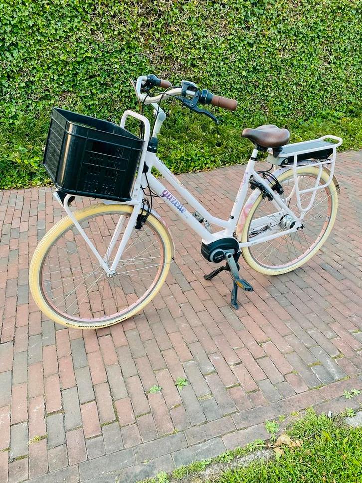Gazelle miss grace middenmotor bosch elektrische fiets, Fietsen en Brommers, Elektrische fietsen, Zo goed als nieuw, Gazelle, 55 tot 59 cm