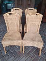 4 stoelen samen, Huis en Inrichting, Stoelen, Ophalen, Gebruikt, Twee
