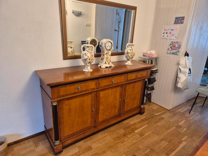 Mooi houten dressoir by Selva, Huis en Inrichting, Kasten | Dressoirs, Gebruikt, 50 tot 100 cm, 25 tot 50 cm, Ophalen