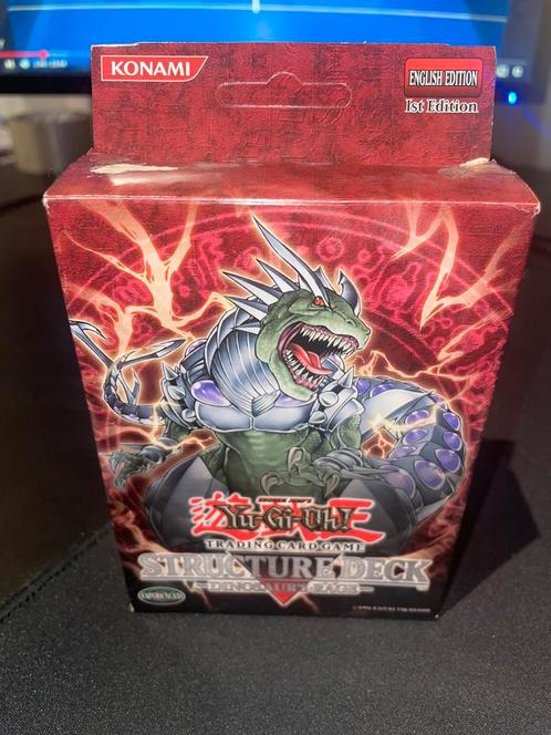 Yu-Gi-Oh! Structure Deck Dinosaur’s Rage – 1st Edition, Hobby en Vrije tijd, Verzamelkaartspellen | Yu-gi-Oh!, Gebruikt, Speeldeck