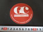 sticker GC Grasscompany your online smokeshop, Ophalen, Zo goed als nieuw, Bedrijf of Vereniging