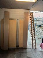 Gratis 2 personen bed, Ophalen, Gebruikt, Tweepersoons, Hout