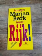 Marjan Berk leest rijk luisterboek, Ophalen of Verzenden