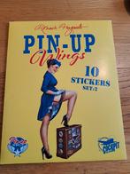 WW 2 PIN-UP 10 stickers vliegtuigen, Verzamelen, Militaria | Tweede Wereldoorlog, Ophalen of Verzenden, Overige soorten, Amerika