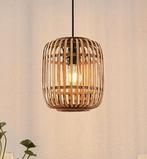 NIEUWE plafond hanglamp rotan, Ophalen of Verzenden, Nieuw, Minder dan 50 cm