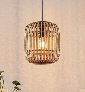 NIEUWE plafond hanglamp rotan  beschikbaar voor biedingen