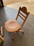Klapstoel, Huis en Inrichting, Stoelen, Ophalen, Gebruikt, Bruin, Eén