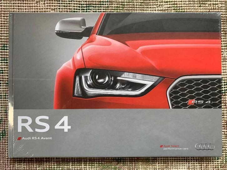 Hardcover brochure Audi RS4 B8 2012 nieuw in folie, Boeken, Auto's | Folders en Tijdschriften, Nieuw, Audi, Ophalen of Verzenden