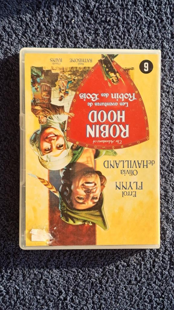 The Adventures of Robin Hood "Errol Flynn", Alle leeftijden, Ophalen of Verzenden, Zo goed als nieuw