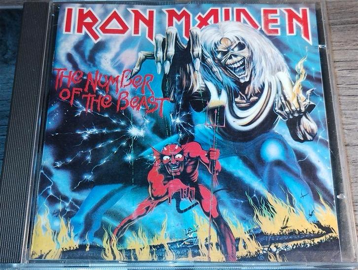 Iron Maiden - Number Of The Beast, Cd's en Dvd's, Cd's | Hardrock en Metal, Zo goed als nieuw, Ophalen of Verzenden