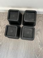Meubelverhogers / bedklossen - 10cm hoog, Huis en Inrichting, Overige materialen, Eenpersoons, Zwart, Nieuw