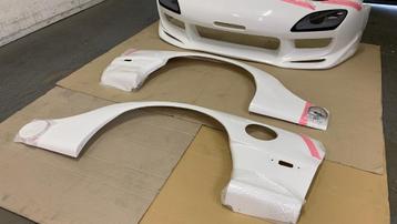 Fujita wide achter fenders 20mm - Mazda RX-7 Rx7 FD3S beschikbaar voor biedingen