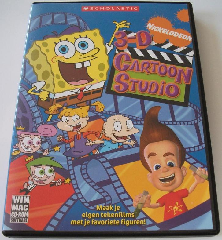 PC Game *** 3-D CARTOON STUDIO ***, Spelcomputers en Games, Games | Pc, Zo goed als nieuw, Overige genres, 1 speler, Vanaf 3 jaar