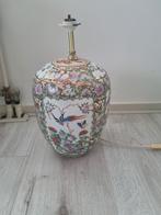 Porseleinen lampenvoet met Chinees bloem, Ophalen