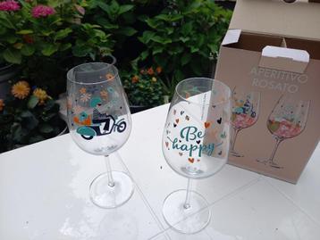 Aperitivo Rosato glazen beschikbaar voor biedingen