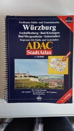ADAC stadsplattegrond Würzburg, gebruikt, Boeken, Atlassen en Landkaarten, Gelezen, Ophalen of Verzenden, 1800 tot 2000, Landkaart