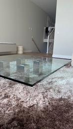 Design Salontafel Vierkant 130x130cm, Huis en Inrichting, Tafels | Salontafels, Ophalen, Gebruikt, 100 tot 150 cm, Vierkant