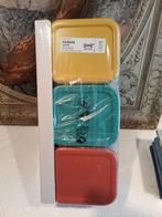 3x IKEA SKADIS Stalen Opbergbakken Groen Geel Rood Pegboard, Ophalen, Zo goed als nieuw
